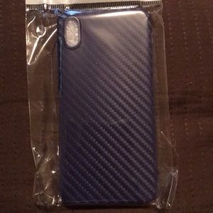 Blue iPhone X perfection case